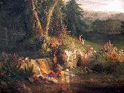 Thomas Cole The Garden of Eden oil painting on canvas